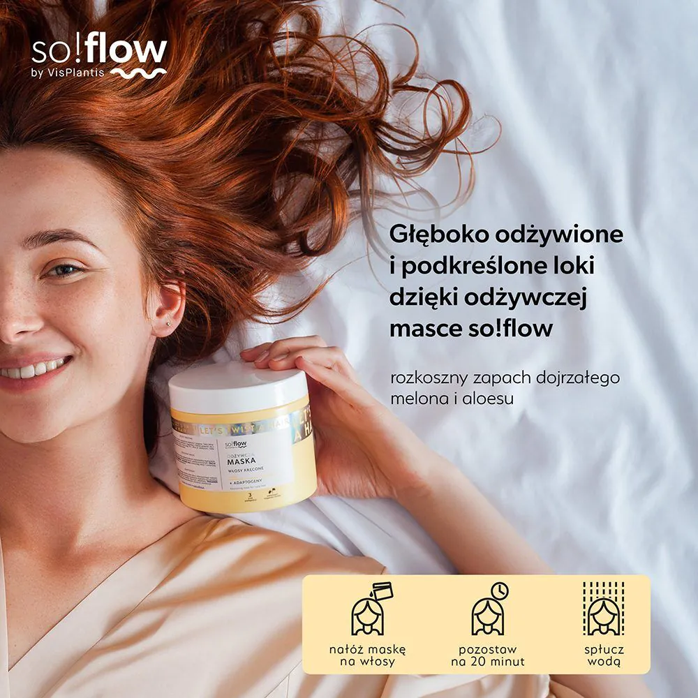 So!Flow Odżywcza Maska do włosów Kręconych