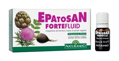 Vloeibare voedingssupplementen NATURANDO Epatosan Forte 10 flessen