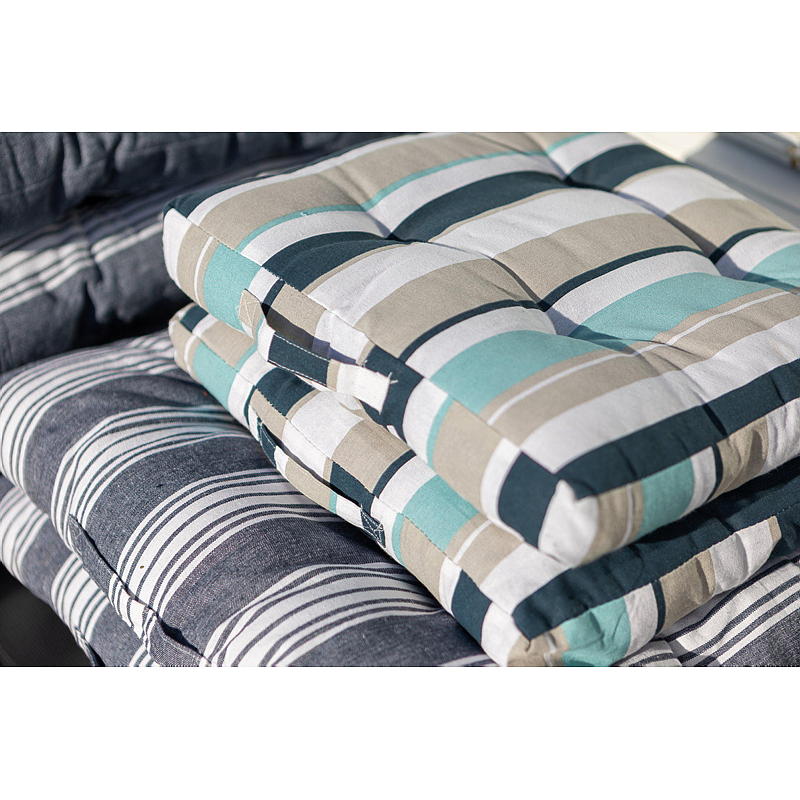 Cojín para asiento Home Mega 60x60x12 cm, azul oscuro