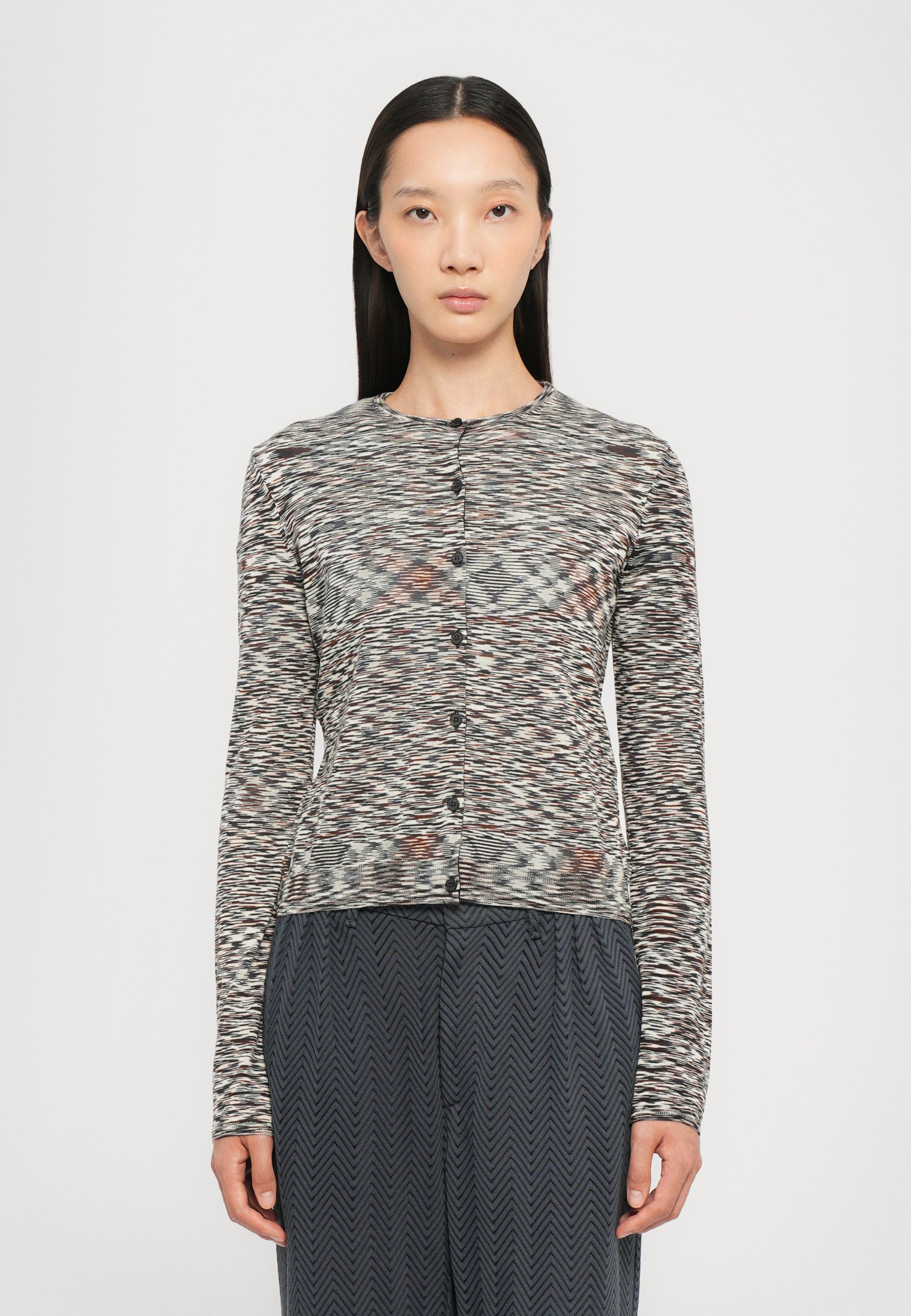 Cardigan Missoni con bottoni - multicolore