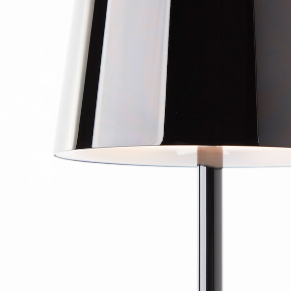 Επιτραπέζιο φωτιστικό LED με μπαταρία Lia Deluxe, βουρτσισμένο μαύρο