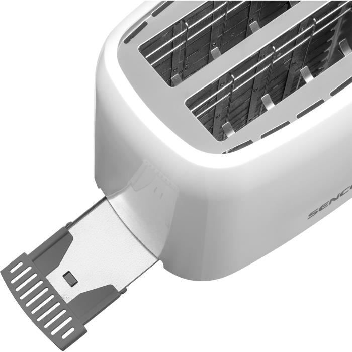 Toaster - SENCOR - STS 2606WH - 750 W - 2 slots - White