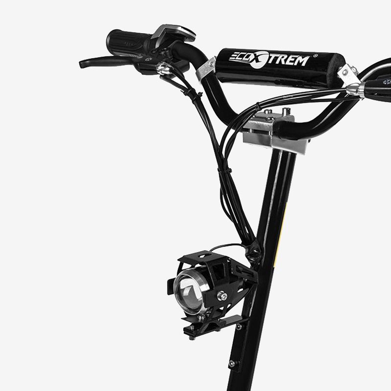 RENTON 1200W-os elektromos roller, összecsukható és üléssel, fekete