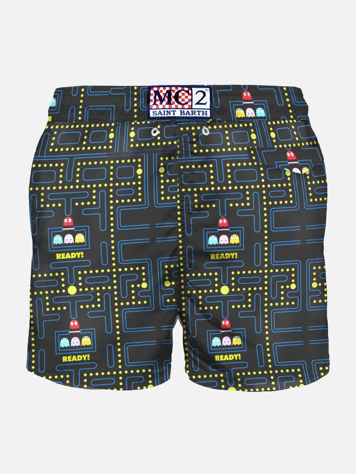 Maillot de bain homme imprimé Pac-Man
