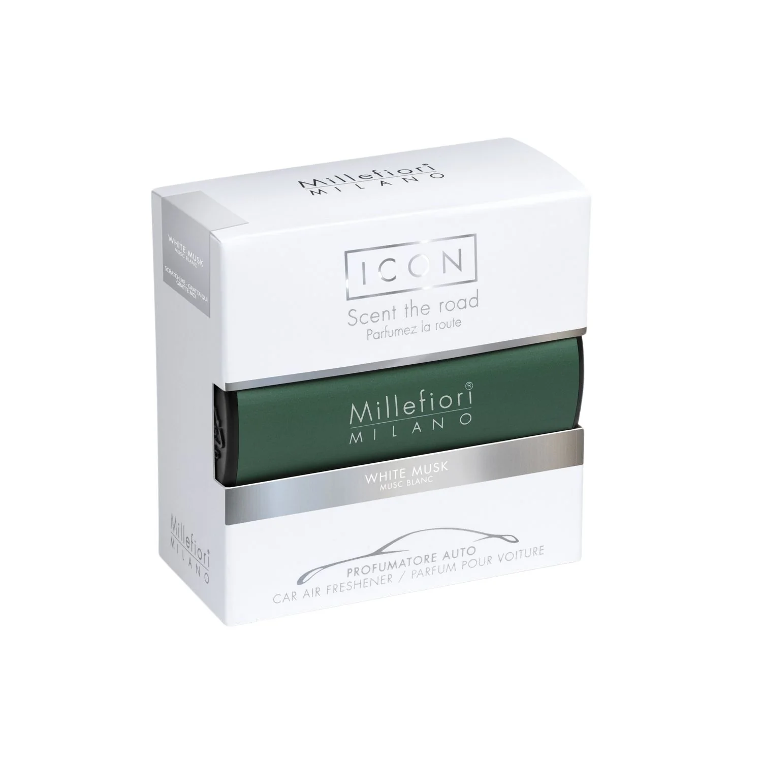 Car Air Freshener Icon White Musk - Classic - Profumo per Automobile