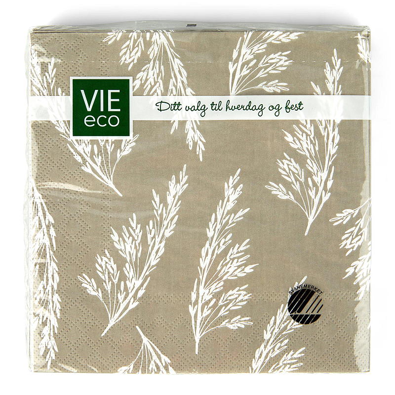Vie Eco Servietten, 20er-Packung, 33 x 33 cm