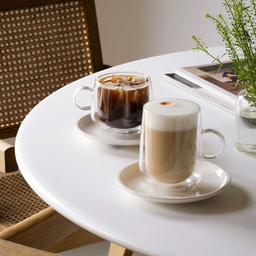 Villeroy & Boch Latte Macchiato glāze 0,36 l, 2 gab. komplekts; Artesano karstajiem un aukstajiem dzērieniem – 1 gab.