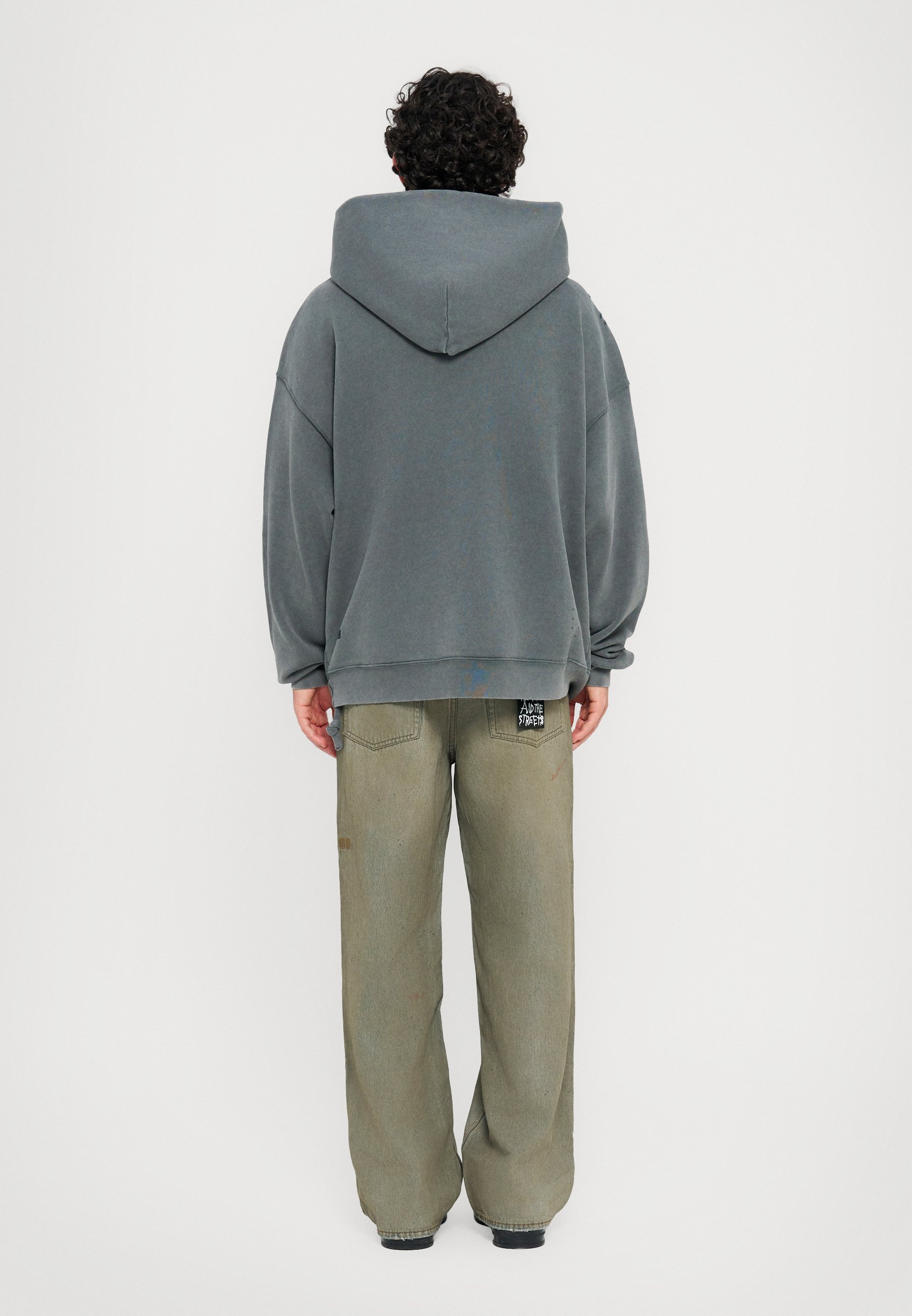 Ksubi BLASTED EKCESS HOODIE - Sweatshirt - schwarz