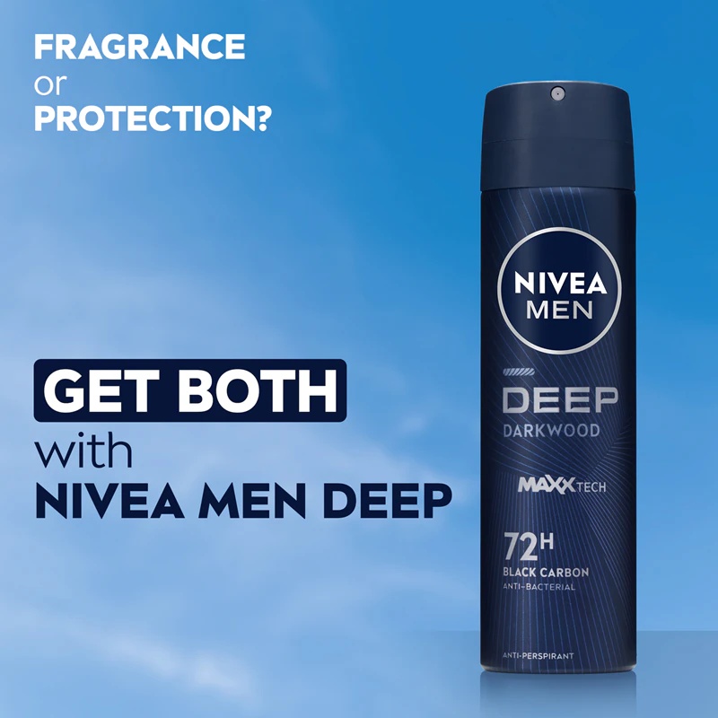 NIVEA MEN Deep antiperspirant v spreju za moške