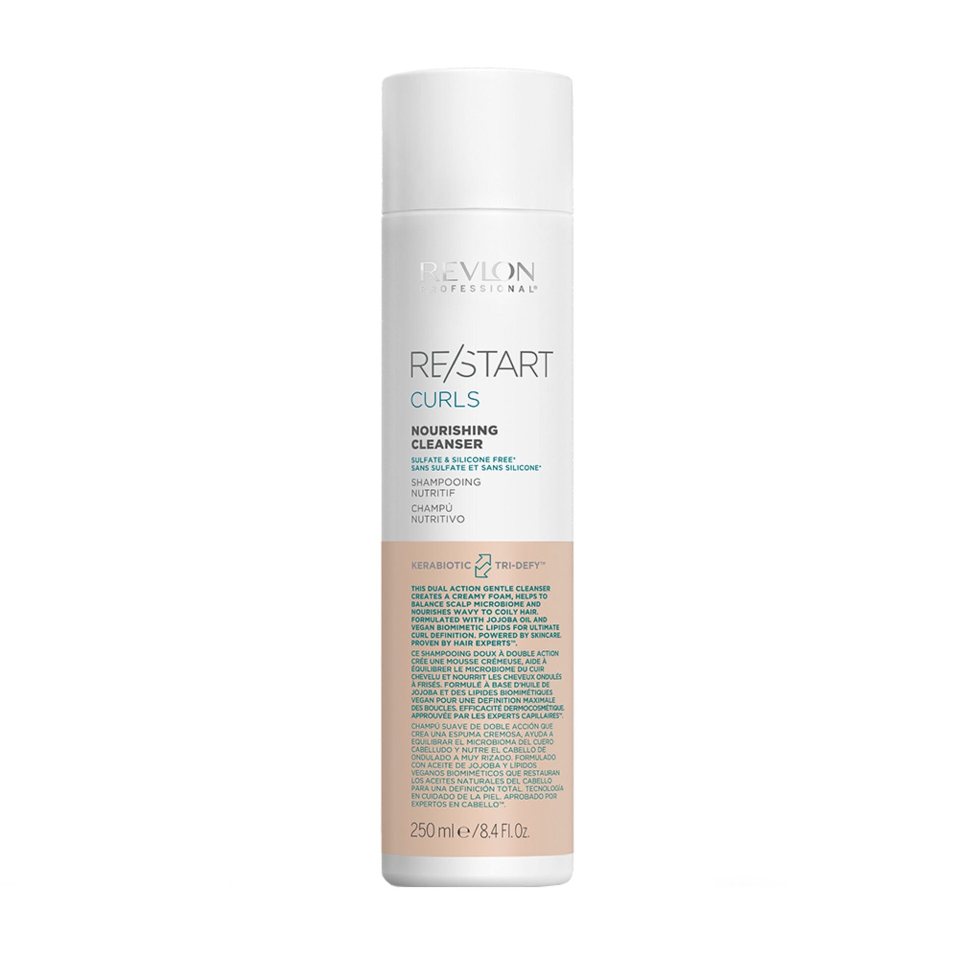 Demachiant nutritiv Restart Curls 250 ml - Revlon Professional