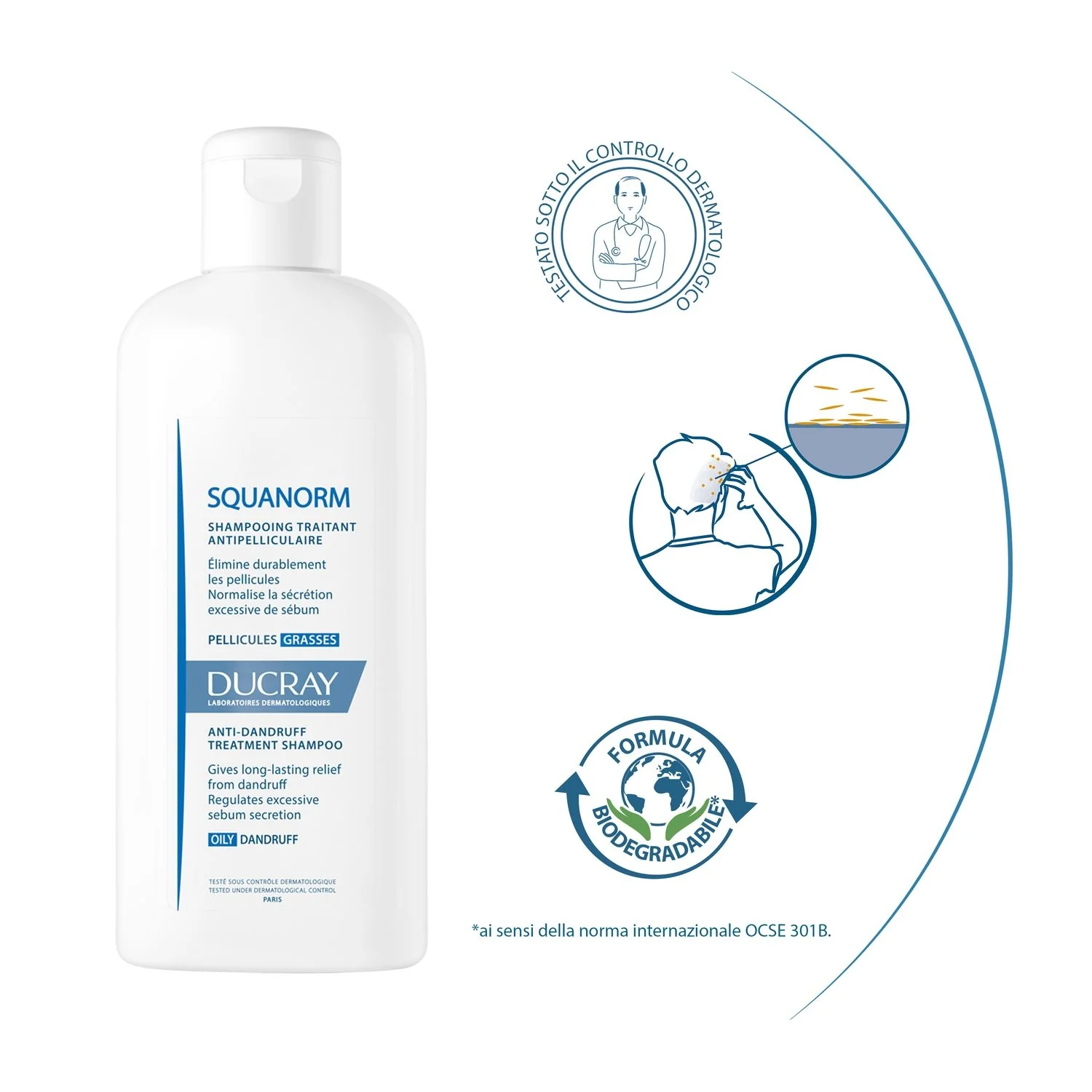 Forfora Squanorm Shampoo Forfora Grassa - Shampoo Antiforfora