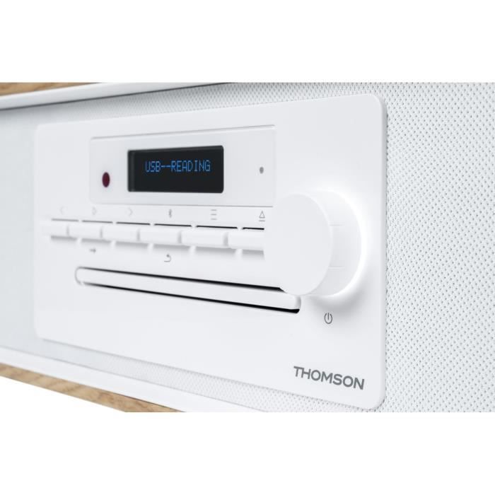Sistema micro Hi-Fi Bluetooth - THOMSON - CD/MP3/USB/FM/DAB+ Radio - 75W - Pantalla LCD - Control remoto