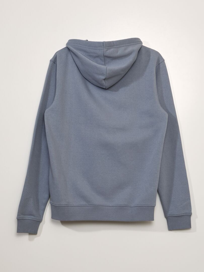 Fleece hoodie - blauw