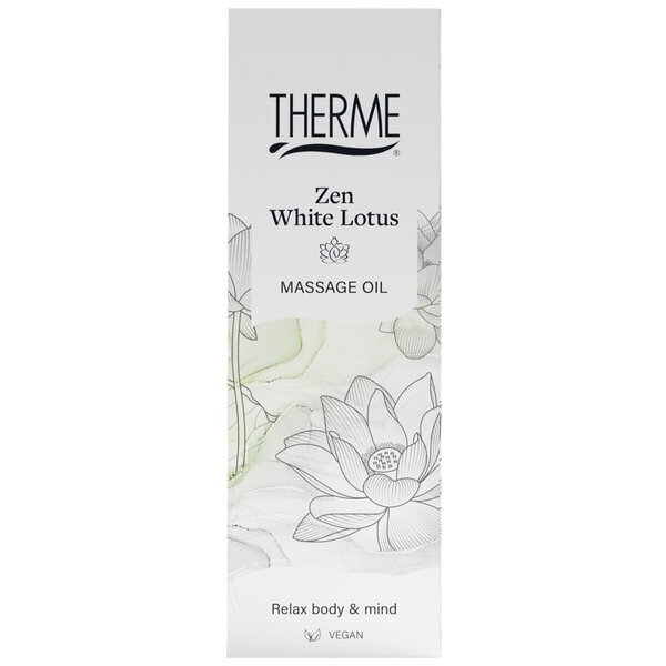 Therme Zen White Lotus Massageolie<br>125 ml