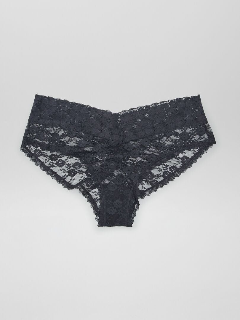 Conjunto de 3 calcinhas de renda - VERMELHAS