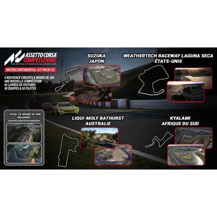 Assetto Corsa Competizione Jeu Xbox One