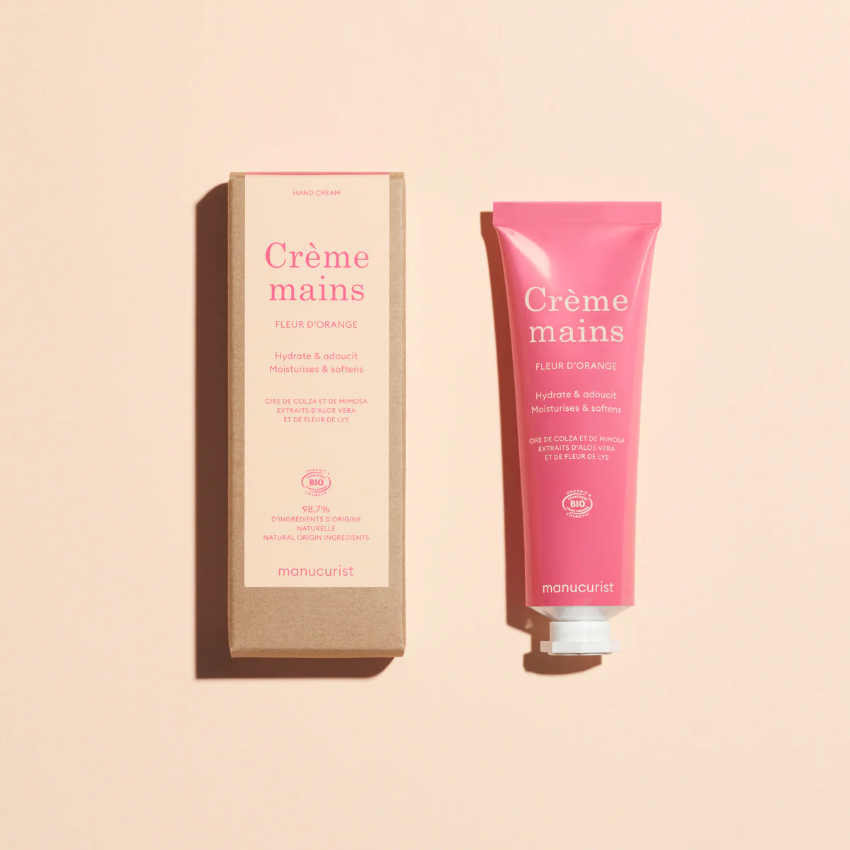 Soins - 60 ml Crème Mains Parfum Fleur D'Orange