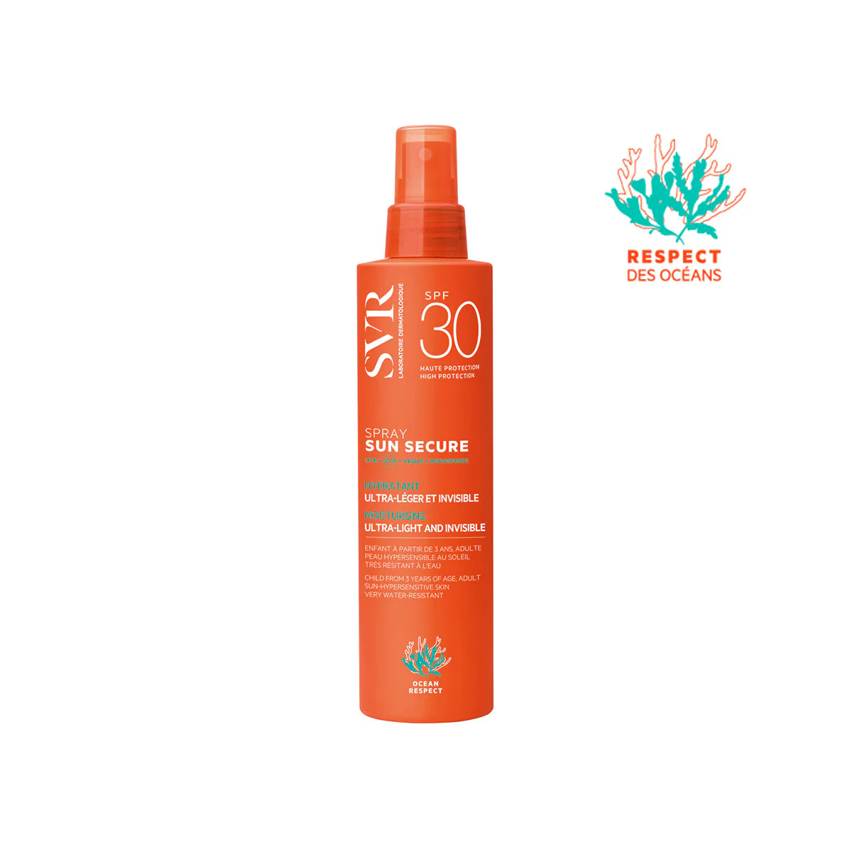 Sun Secure Spray SPF30 - Latte solare corpo alta prot.