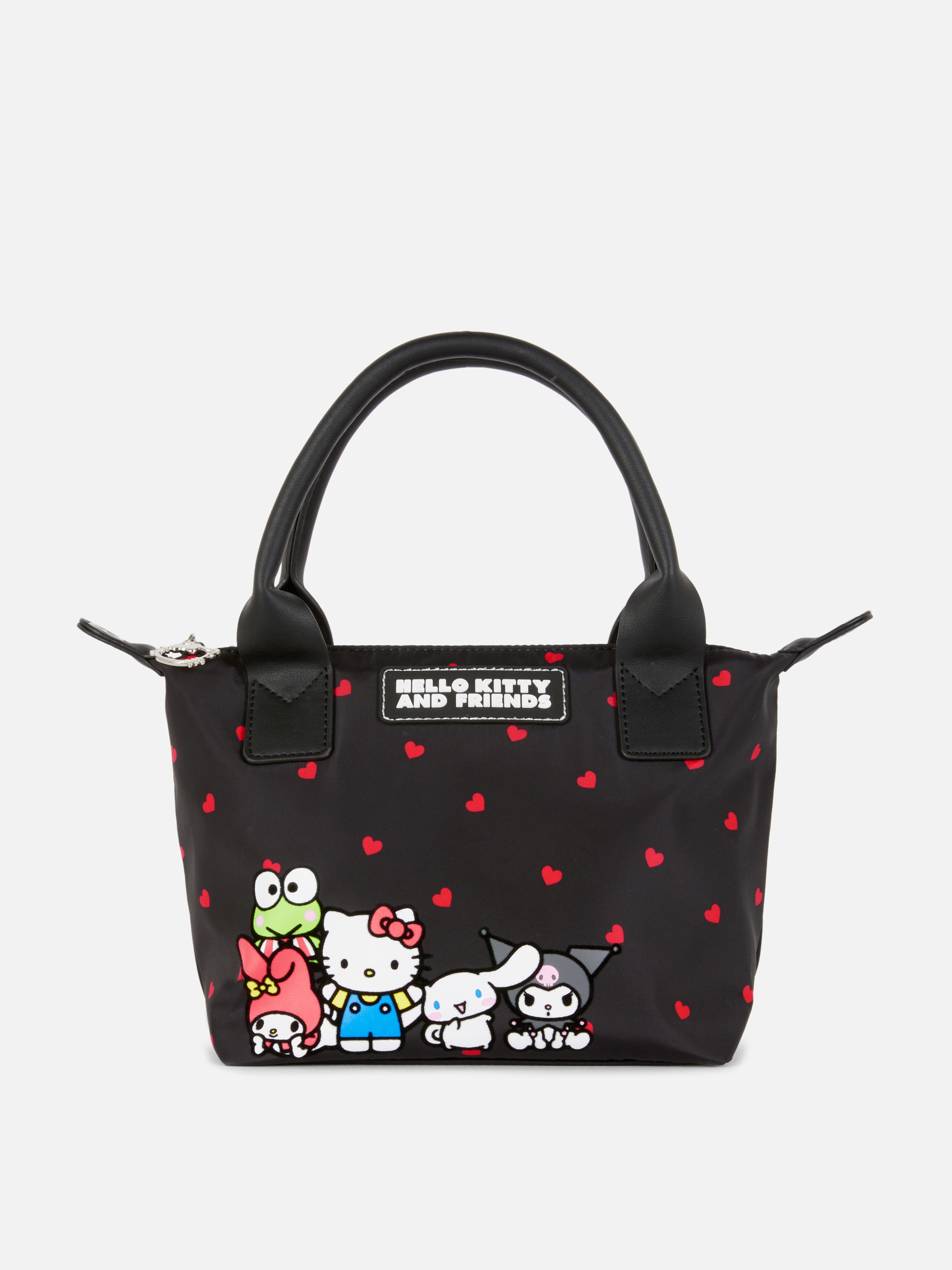 Hello Kitty und Freunde Schultertasche Eine Hello Kitty und Freunde Schultertasche mit Tragegriffen und Reißverschluss