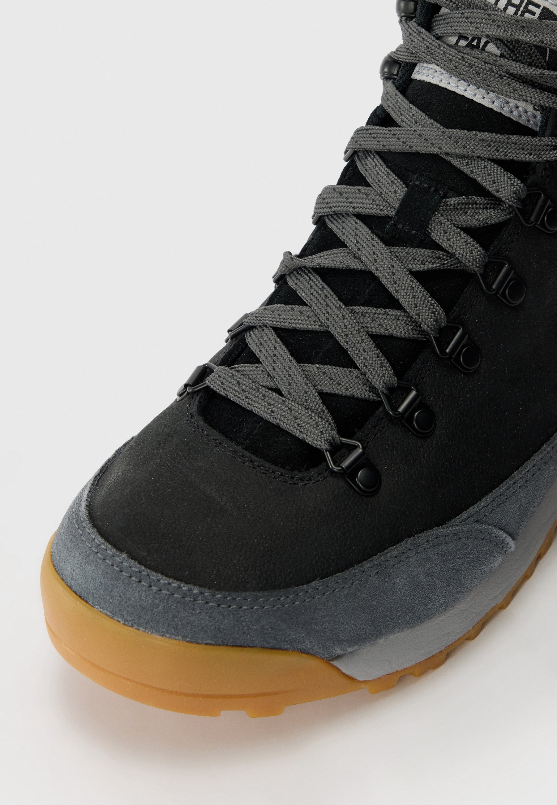 The North Face BACK TO BERKELEY IV WP - Enkellaarsjes met vetersluiting - zwart/asfaltgrijs
