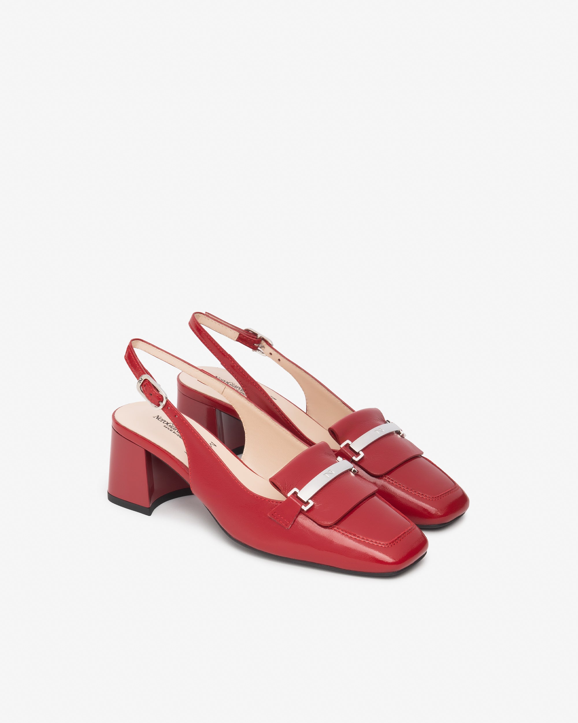 Escarpins en cuir pour femme