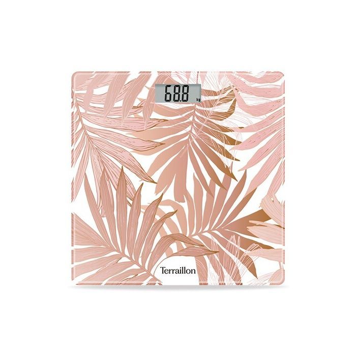 Pèse-personne Terraillon Végétal Home Gold Rose