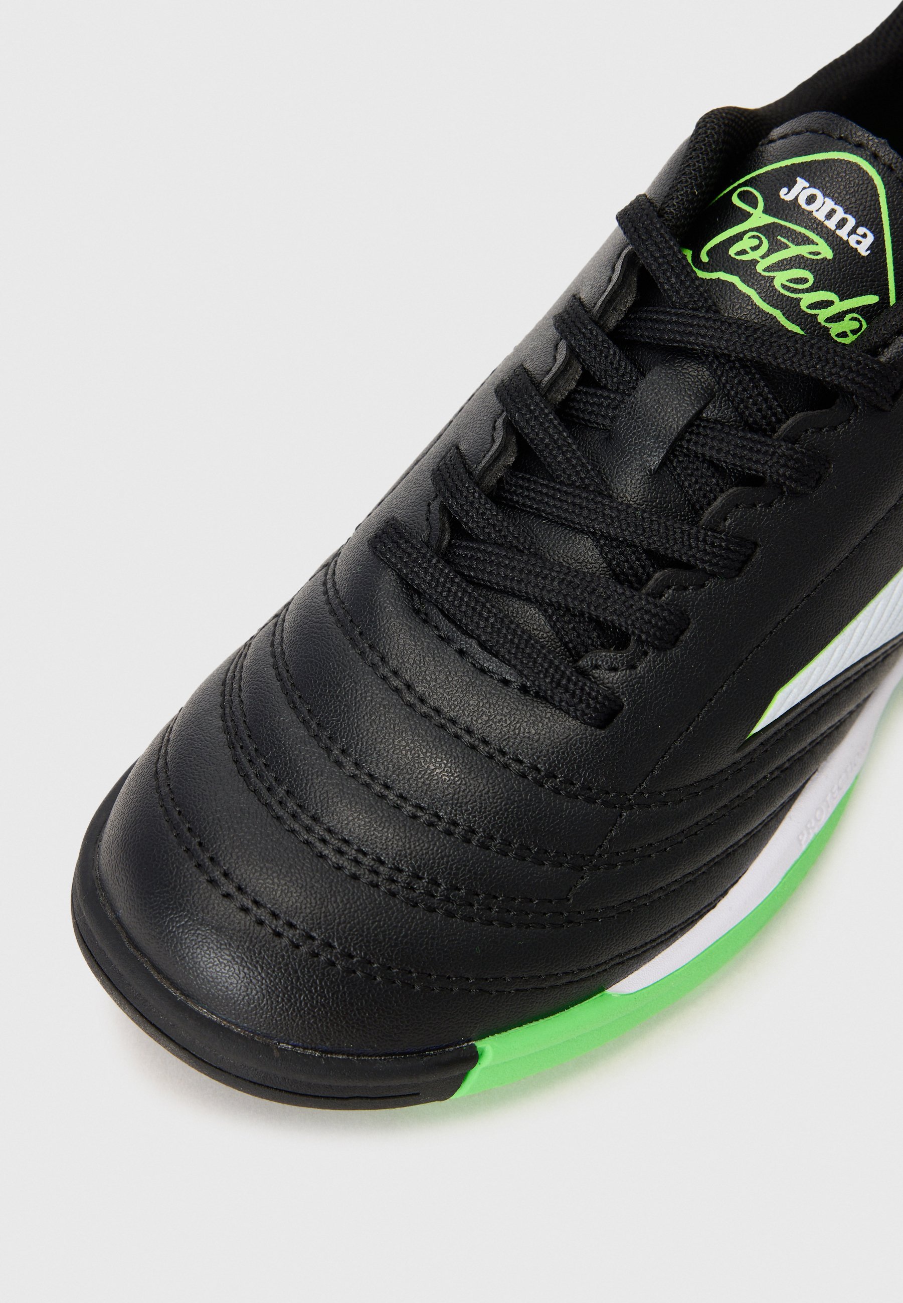 Joma TOLEDO JR UNISEX - Zaalvoetbalschoenen - zwart