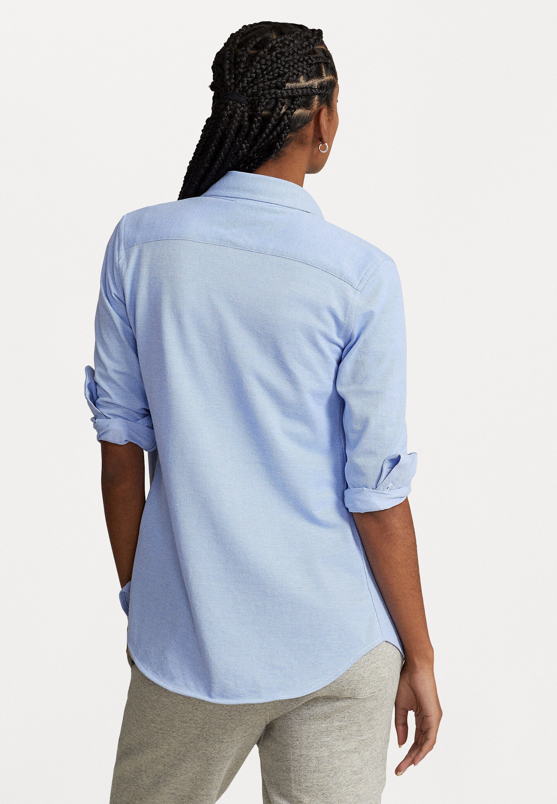Polo Ralph Lauren HEIDI Manches Longues - Chemisier boutonné - Bleu Harbor Island