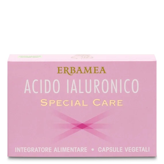 ERBAMEA Acide hyaluronique Erbamea Soin Spécial 24 gélules végétales Complément alimentaire pour les articulations