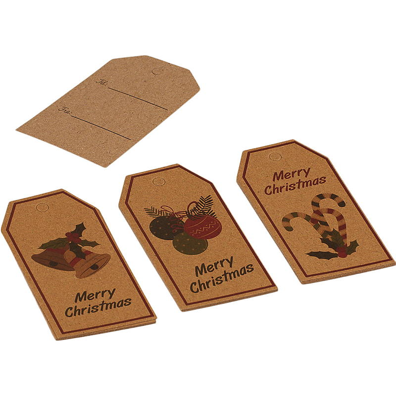 Home Cadeaukaartje 15-pack Kerstman Kraft