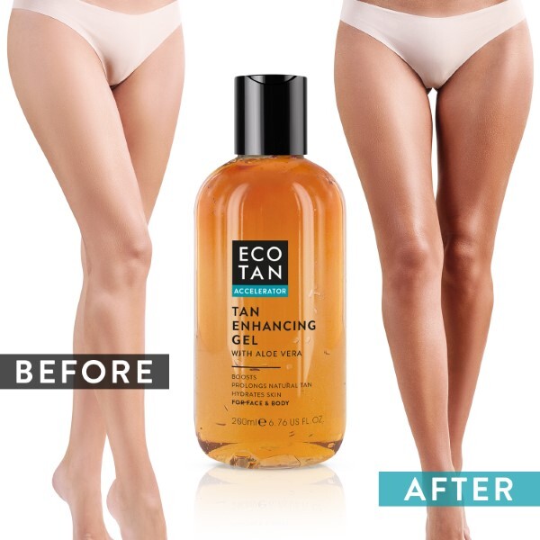 EcoTan Bräunungsbeschleuniger-Gel mit Aloe Vera, 200 ml
