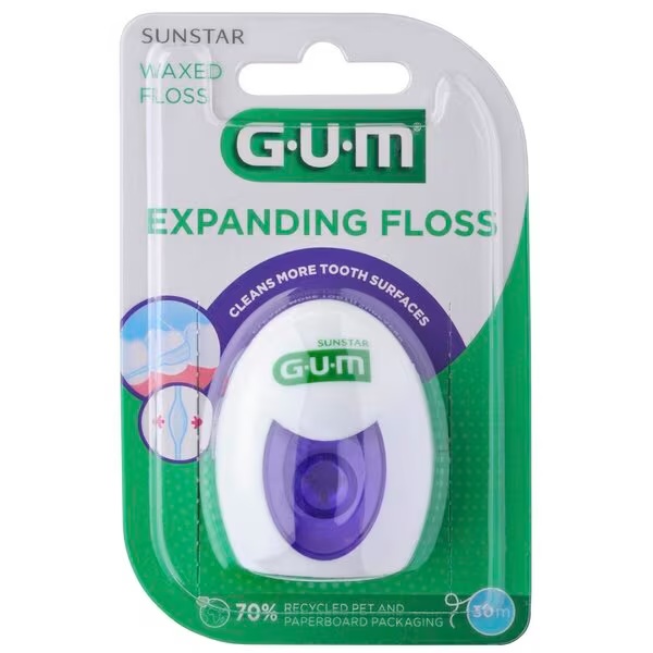 GUM besiplečiantis siūlas<br>30 m