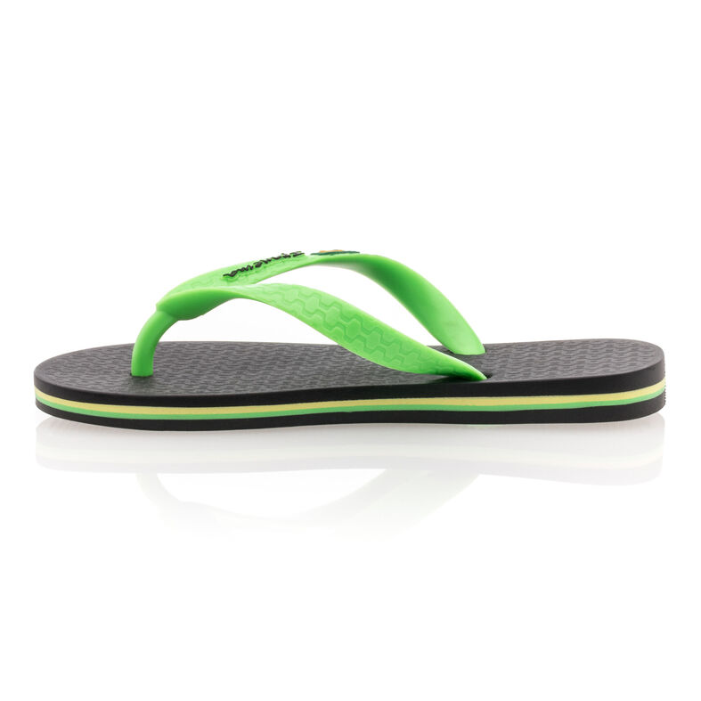 Svarte gutteflip-flops / Thong-sandaler