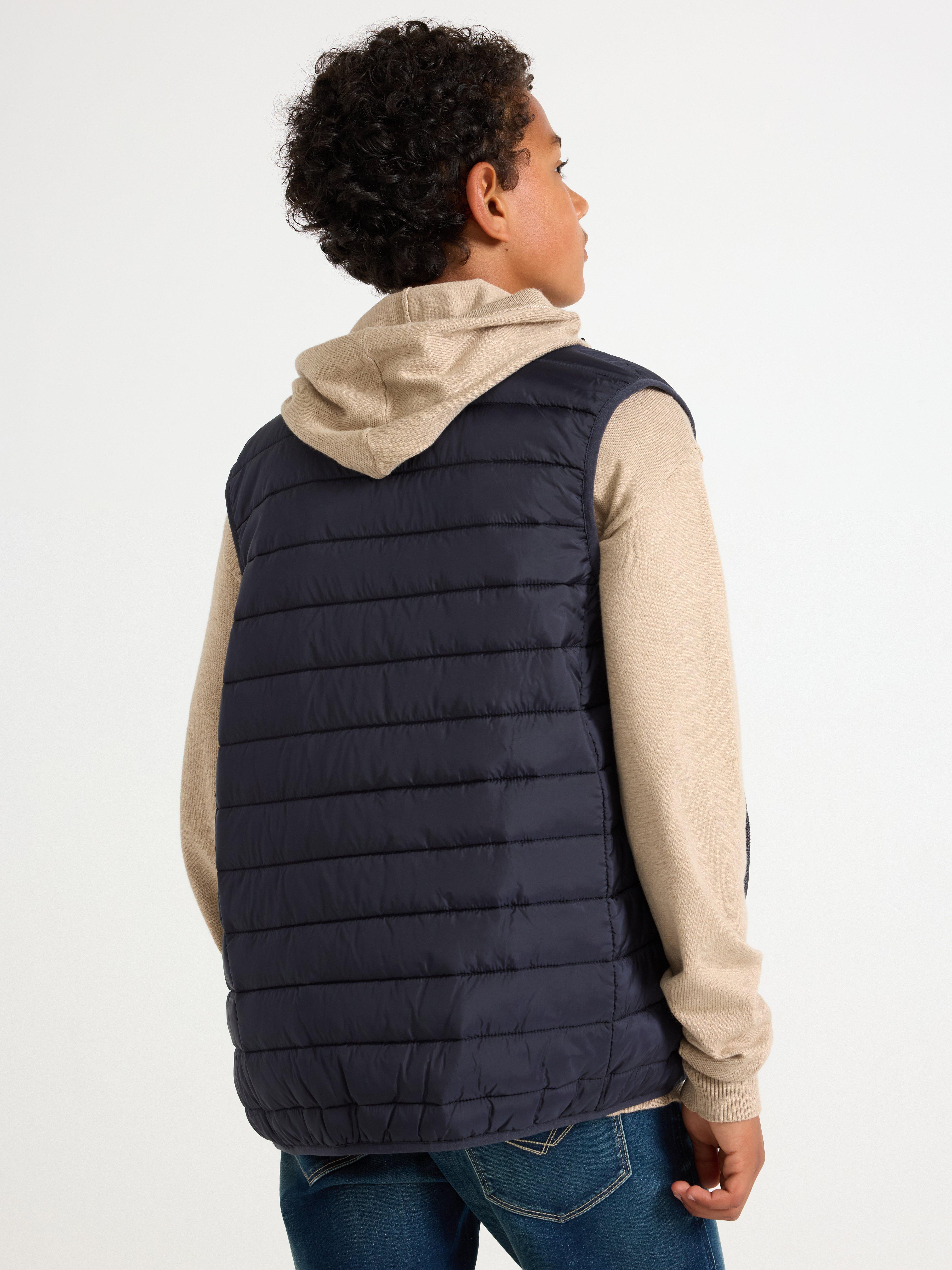 Polstret vest Mørk marineblå