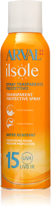 Arval IlSole Transparante Beschermende Spray SPF 15 zonnebrandspray SPF 15