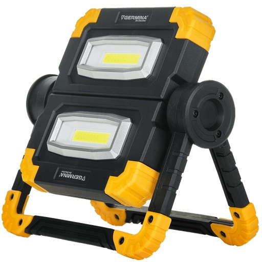 Naświetlacz LED Germina 20W 1200 lm akumulatorowa 5000mAh  powerbank 1szt.