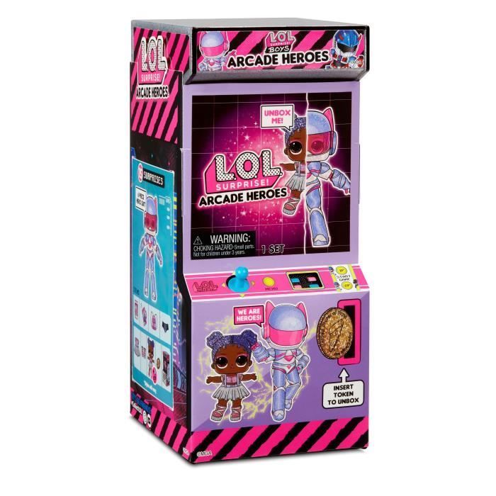 LOL Surprise - Boys Arcade Heroes - Mini Boy Doll - 7.5cm - Random Collectible Model