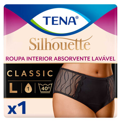 Tena Tvättbara Inkontinenstrosor Silhouette L 1 st 1 st