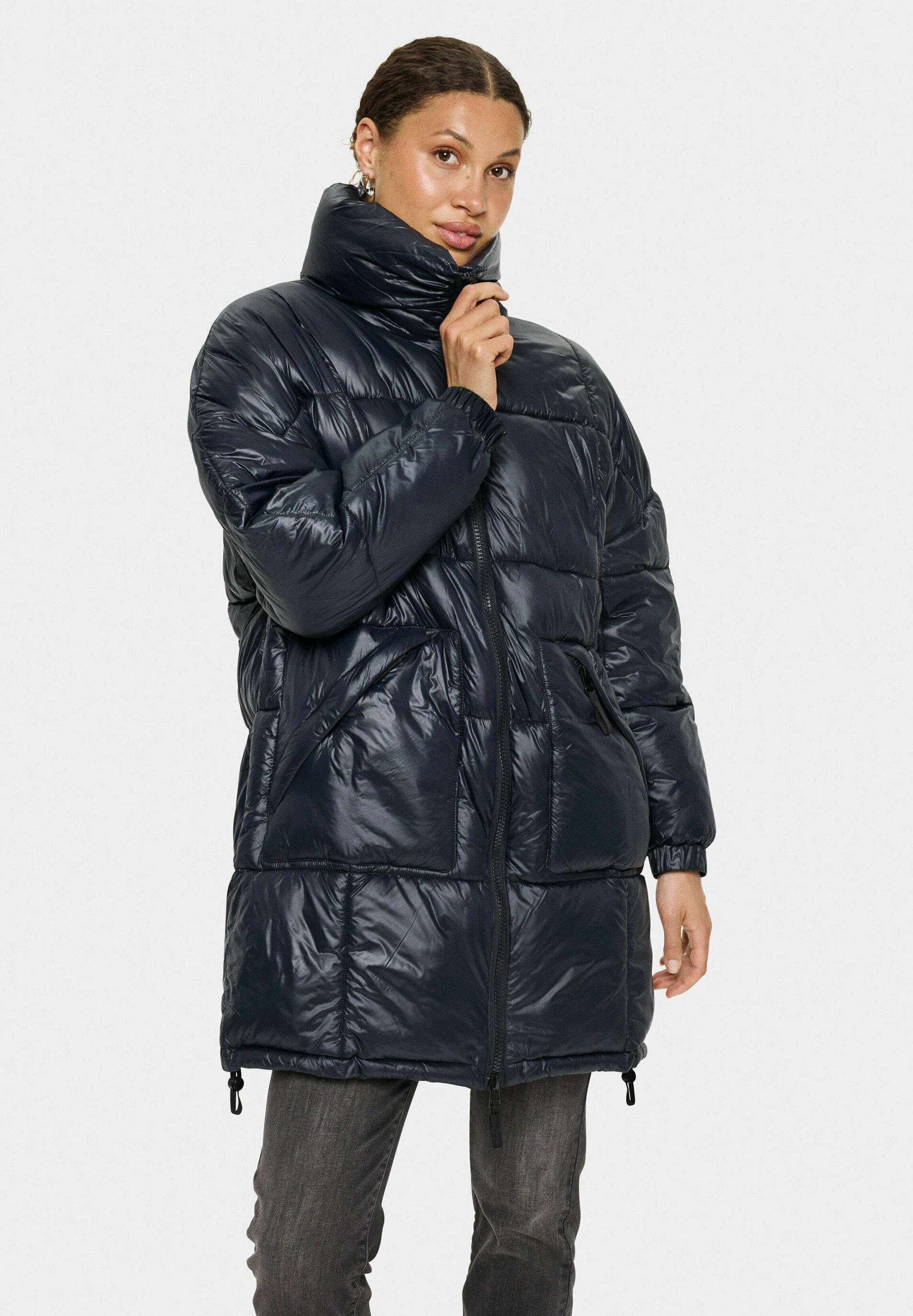 Saint Tropez FLORINE - Winterjas - zwart