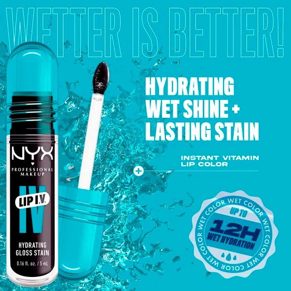 NYX Professional Makeup Lip IV hidratantni sjaj za usne u nijansi 16 Grape Gushin'