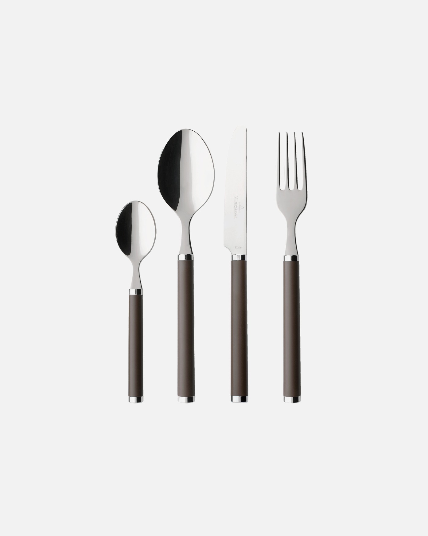 Villeroy & Boch stalo įrankių rinkinys, 24 dalių, „Play! Chocolate Brown“ – 1 dalis