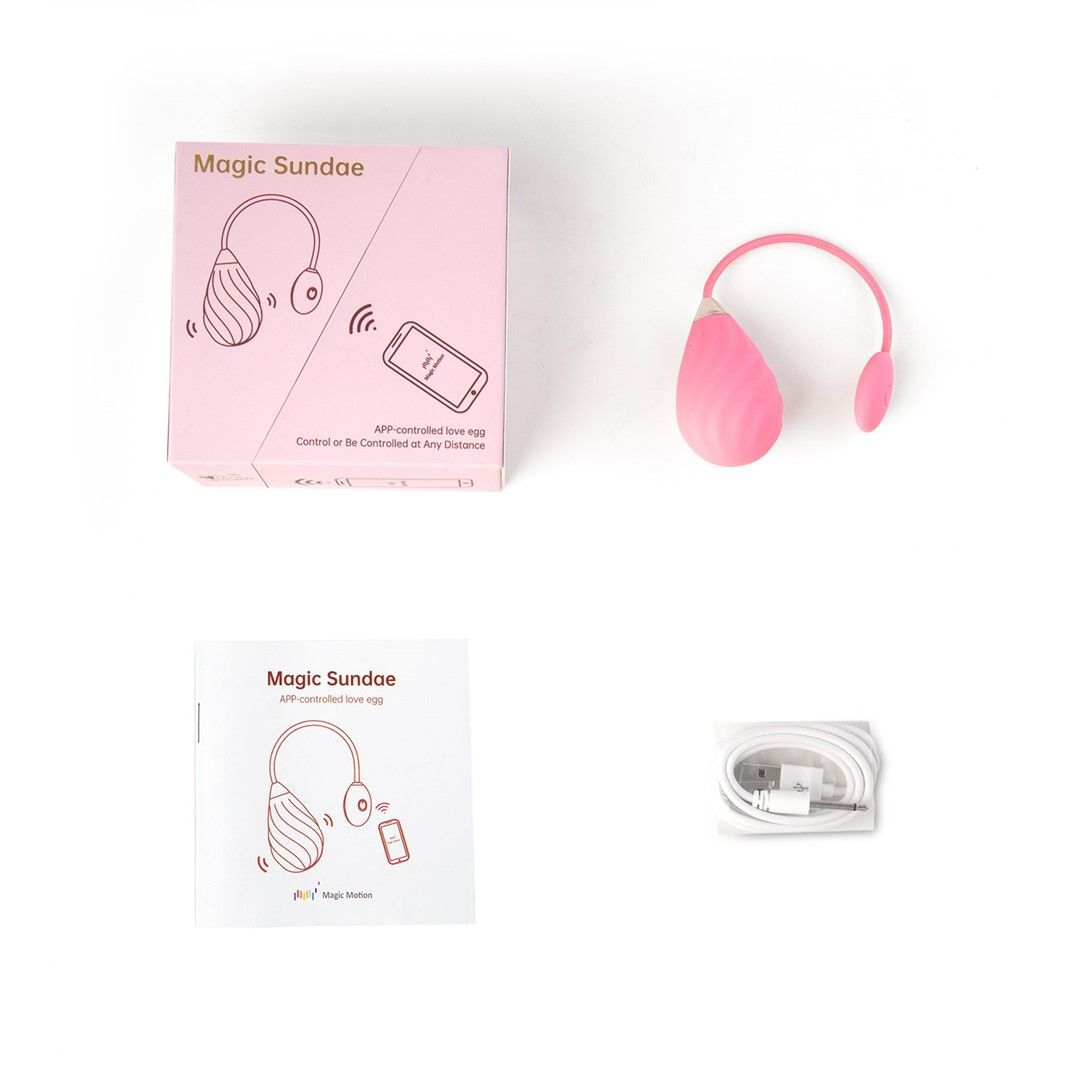 Magic Motion Magic Sundae App Love Egg Pink