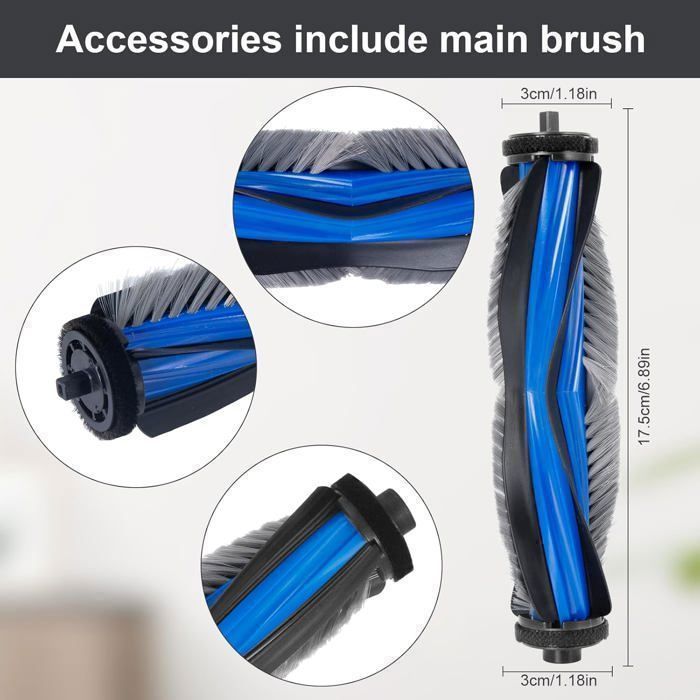 Kit di accessori per l'aspirapolvere robot Ecovacs Deebot T80 Omni: accessori di ricambio