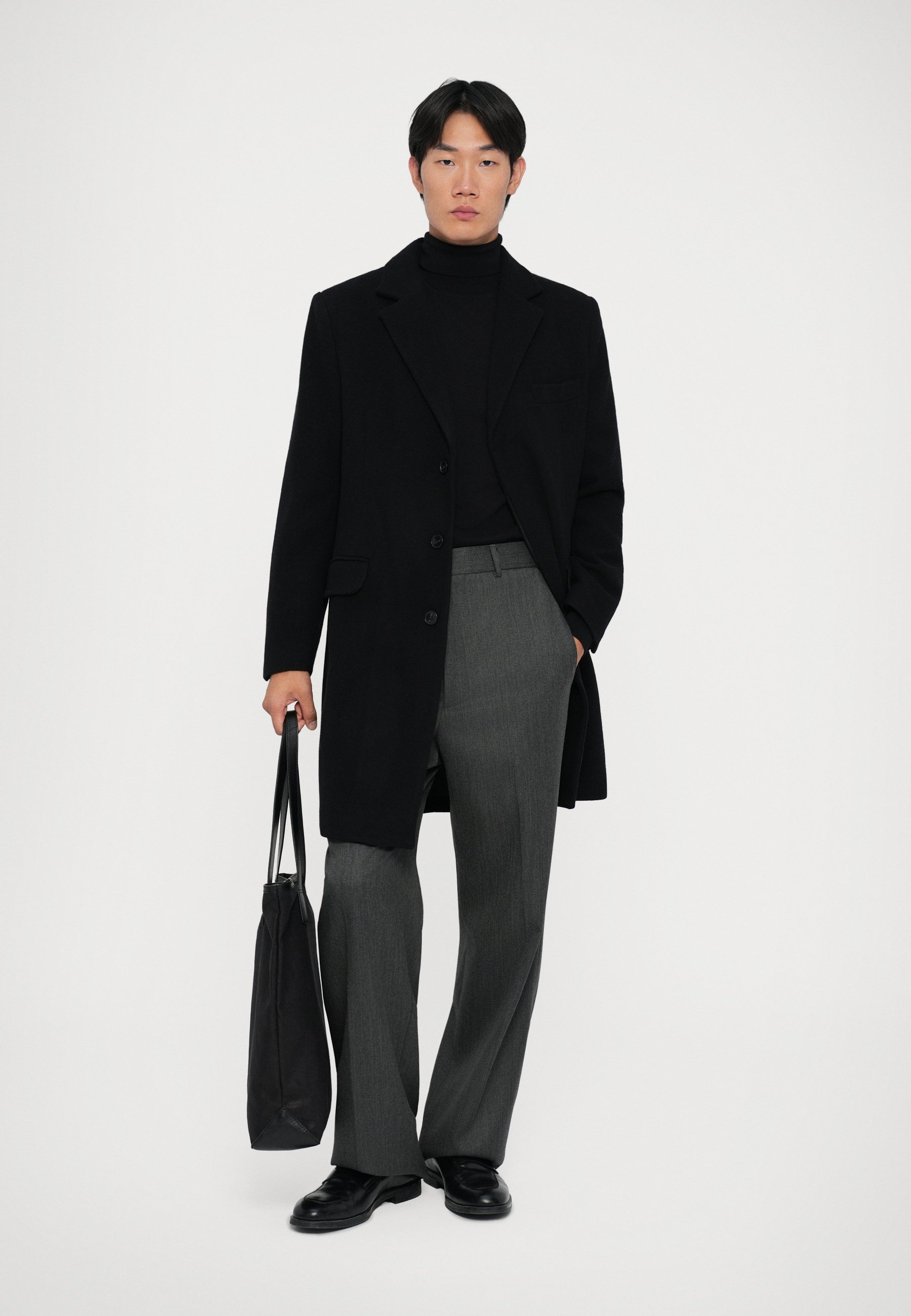 STUDIO ID SHORT COAT - Manteau court - noir