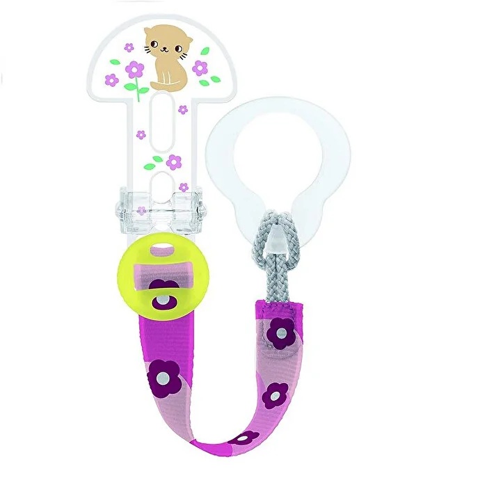 MAM Clip It&Cover Schnullerhalter für Neugeborene