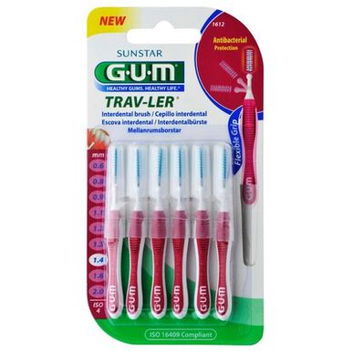 Βούρτσα Gum Gum Brush Trav-Ler 1612 8 μονάδες 8 μονάδες