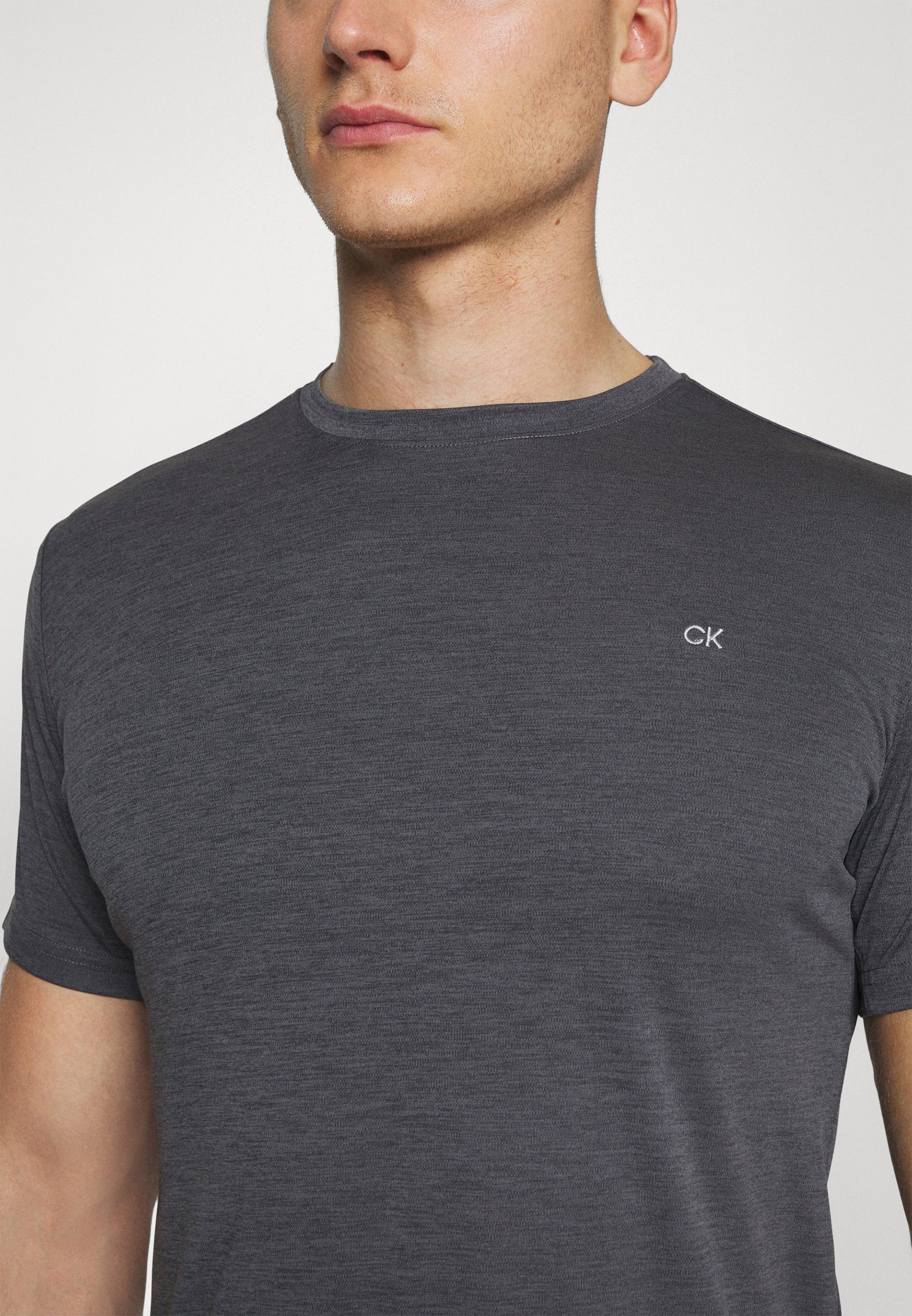 Calvin Klein Golf TEE CLASSIC 2er-Pack - Sport-T-Shirt - schwarz/grau
