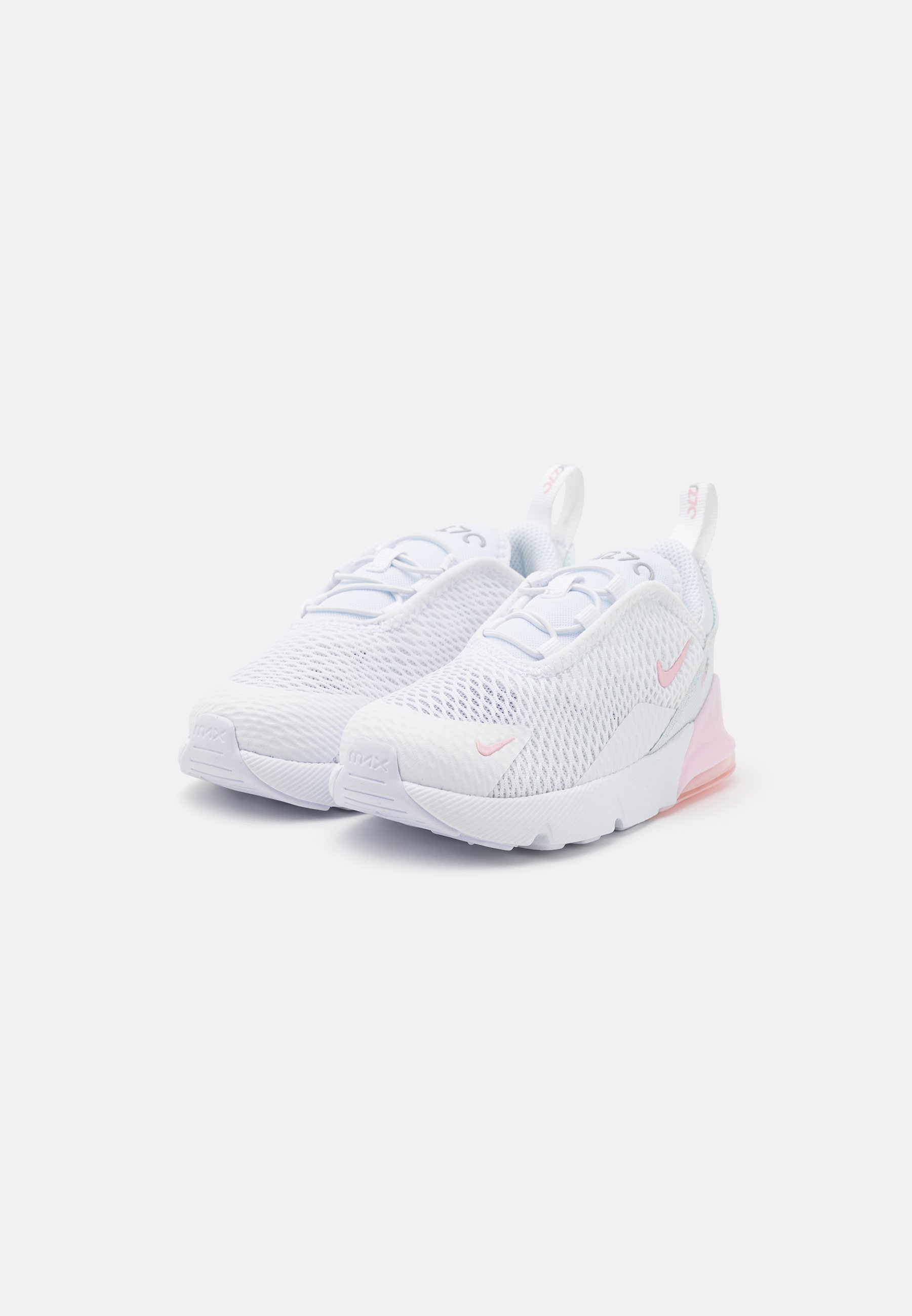 Nike Sportswear AIR MAX 270 - Scarpe da ginnastica - bianco/rosa schiuma/grigio fumo chiaro