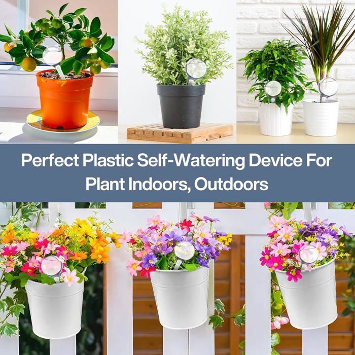 12 Pieces Plant Irrigation Balls, Automatic Drip Plant Watering System, Plant Watering Bulb System