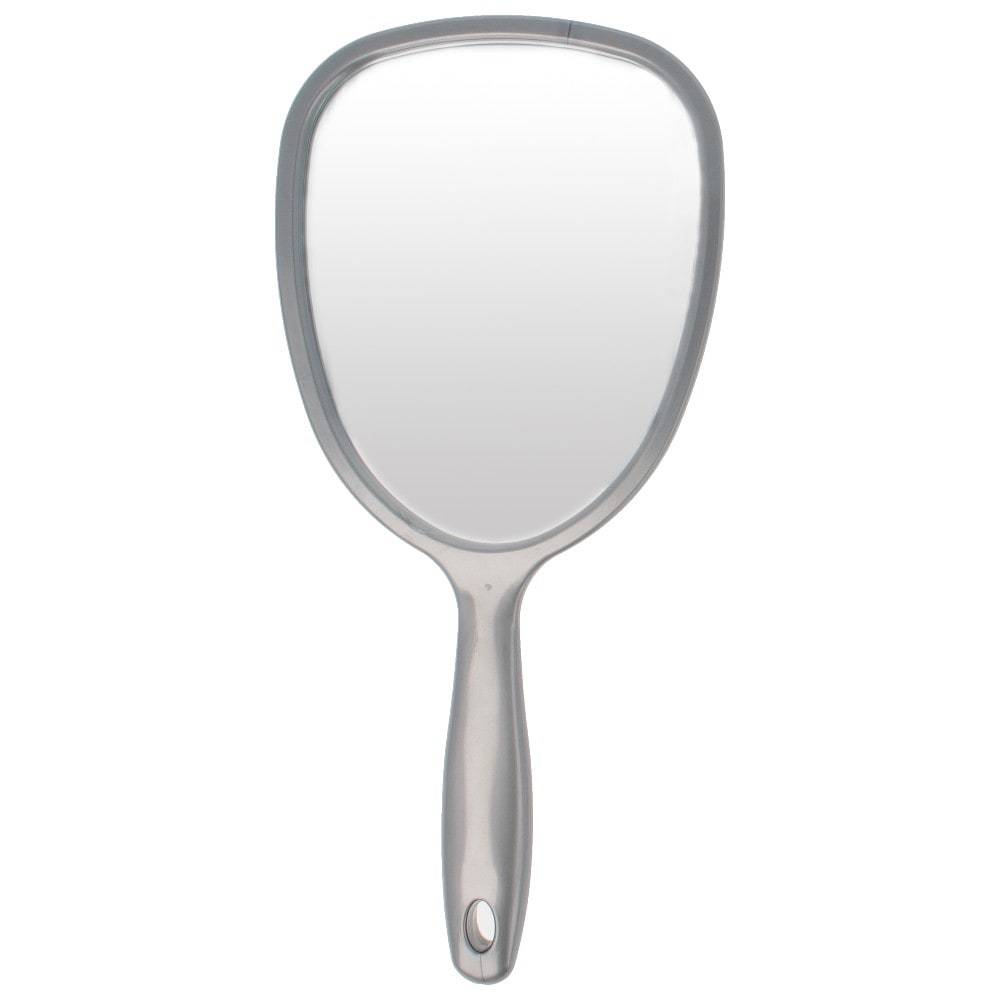 „Parsa Beauty“ makiažo veidrodėlis, rankinis veidrodėlis, antracito spalvos – 1 vnt.
